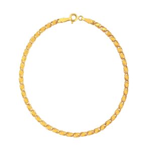 14 Ayar 2.85mm Altın Aynalı Bileklik